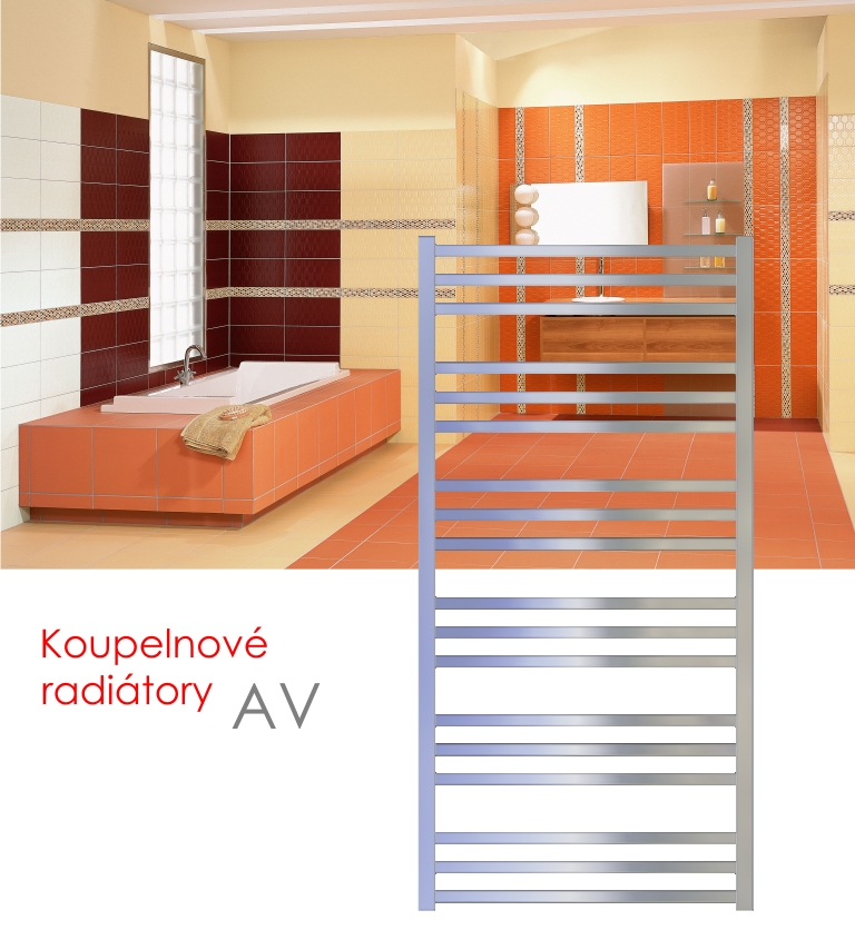 Koupelnové radiátory AV